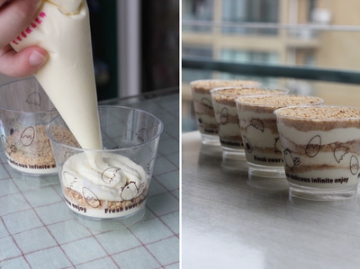 Kh&ocirc;ng cần l&ograve; nướng l&agrave;m b&aacute;nh pudding cực đơn giản 12