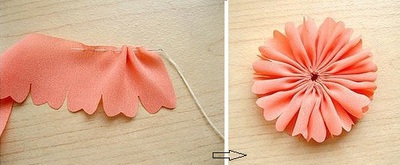 2 cách làm hoa vải nhỏ xinh dễ dàng 14
