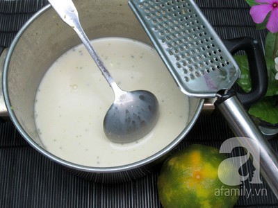 Panna cotta quýt chua thanh hương vị mùa thu 8