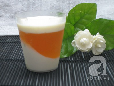 Panna cotta qu&yacute;t chua thanh hương vị m&ugrave;a thu 14