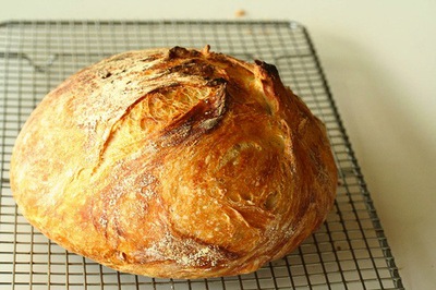 Làm bánh mỳ mềm ngon mà không cần nhào bột 16