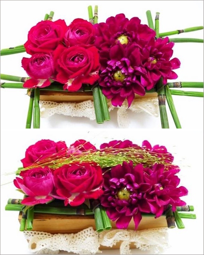 Trang trí bàn ăn với 2 cách cắm hoa đẹp mà dễ 9