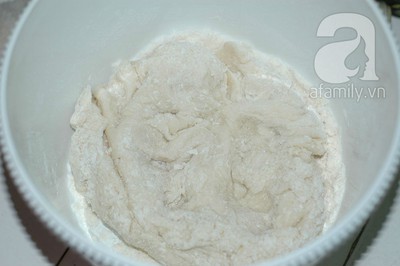 Trổ tài làm bánh bao trứng muối xốp mềm thơm ngon 17