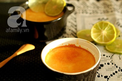 Mềm mịn thơm phức bánh flan chanh dừa 16