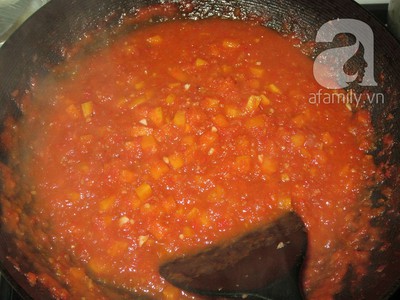 Mỳ Ý xốt cà chua bò băm làm nhanh ăn ngon 12