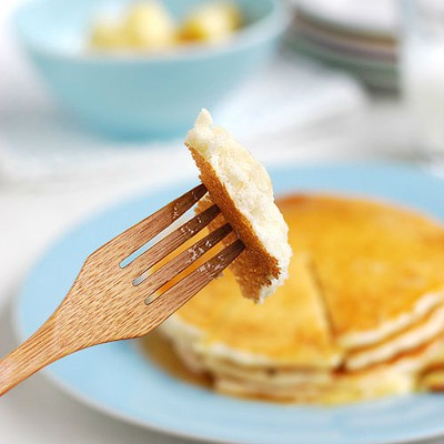 Làm bánh pancake xốp mềm mà không cần đến trứng! 10