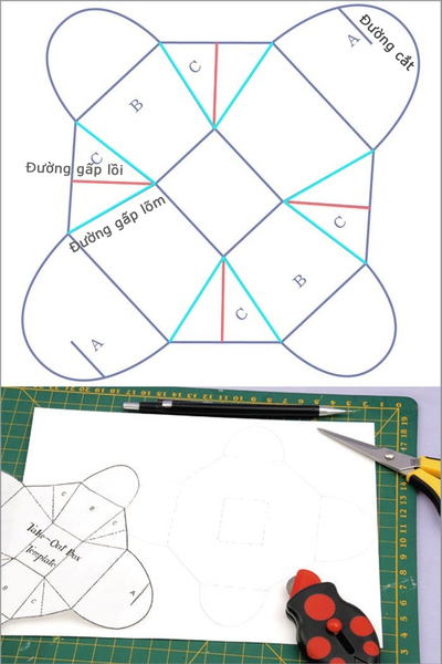 Cách dễ dàng để làm hộp quà tặng siêu xinh  5