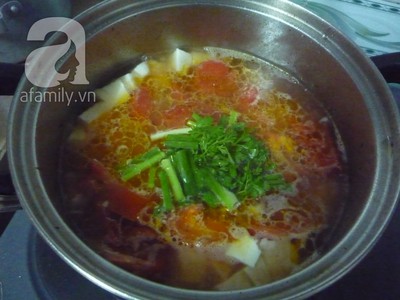 Ngọt lành món canh đậu nấu cà chua 15