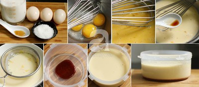 Thạch mơ nhân bánh flan - món ngon không thể chối từ 11