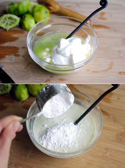 Thử tài làm kem sữa chua chanh dừa mát lịm 8