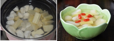 Giải nhiệt với ch&egrave; củ năng thanh m&aacute;t 6