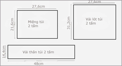 Khéo tay tự may ví cầm tay nhỏ xinh sành điệu 3