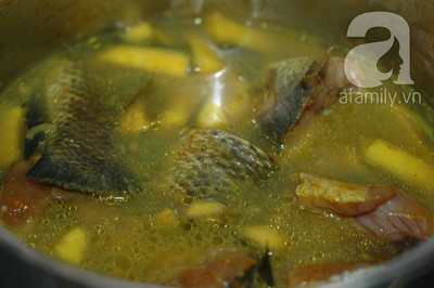 Đậm đà ngon cơm với canh cá nấu chuối xanh  13