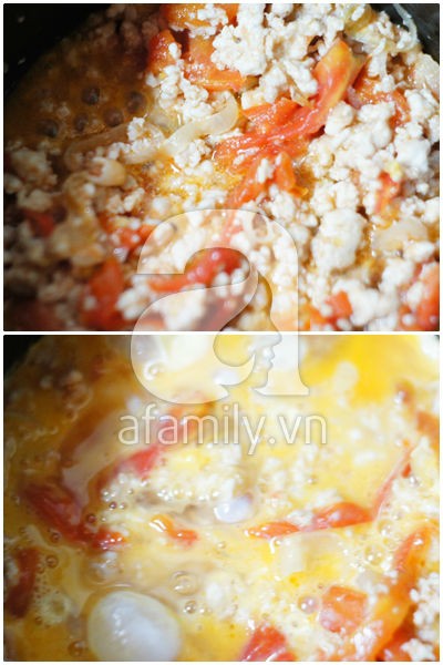 Trứng bác cà chua siêu tốc mà ngon cơm 12