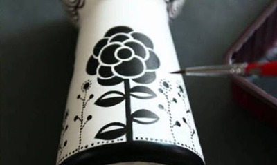 Biến chai nước cũ thành lọ hoa kiểu Nhật "xịn" 12
