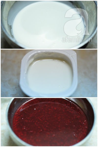 Panna Cotta dâu chua thơm mềm mịn khó chối từ 5