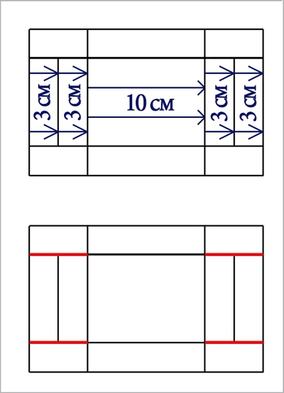 Cắt giấy làm hộp quà nhỏ xinh đáng yêu 5