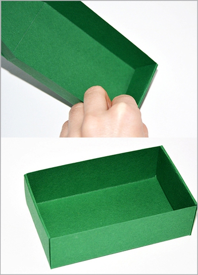 Cắt giấy làm hộp quà nhỏ xinh đáng yêu 10