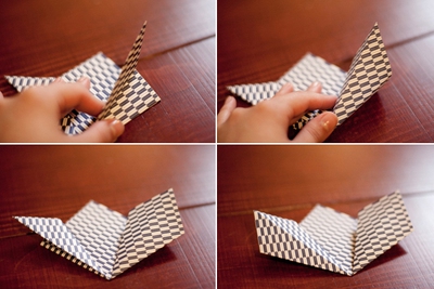 Gấp giấy làm quả cầu hoa theo phong cách Origami 10