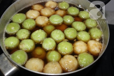 Ch&egrave; sắn 2 m&agrave;u ngọt ng&agrave;o cho m&ugrave;a đ&ocirc;ng bớt lạnh 12