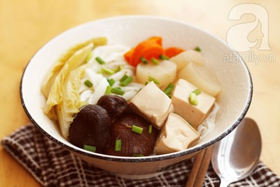 Phở chay thanh nhẹ cho ng&agrave;y đầu th&aacute;ng 16