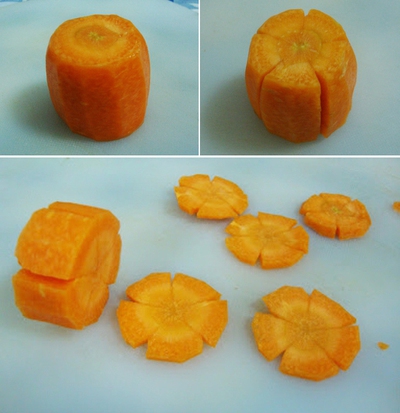 3 cách cắt tỉa cà rốt nhanh và đẹp 2