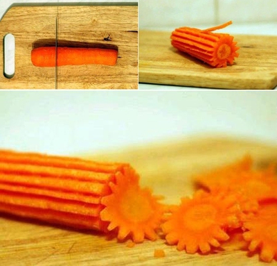 3 c&aacute;ch cắt tỉa c&agrave; rốt nhanh v&agrave; đẹp 9