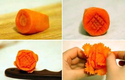 3 cách cắt tỉa cà rốt nhanh và đẹp 10
