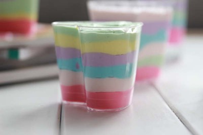 Mousse cầu vồng cực hút mắt và ngon miệng 20