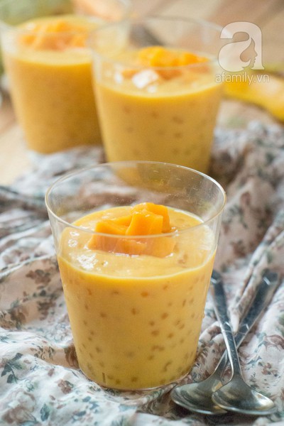 Pudding xoài ngọt thơm hấp dẫn 16