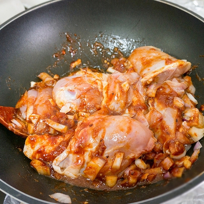 Xuýt xoa món gà kho khoai tây kiểu Hàn 12