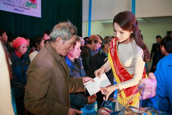 HH Kỳ Duy&ecirc;n v&agrave; Mai Phương Th&uacute;y được v&iacute; giống 