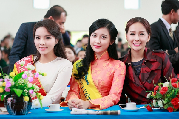 HH Kỳ Duy&ecirc;n v&agrave; Mai Phương Th&uacute;y được v&iacute; giống 