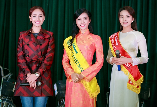HH Kỳ Duy&ecirc;n v&agrave; Mai Phương Th&uacute;y được v&iacute; giống 