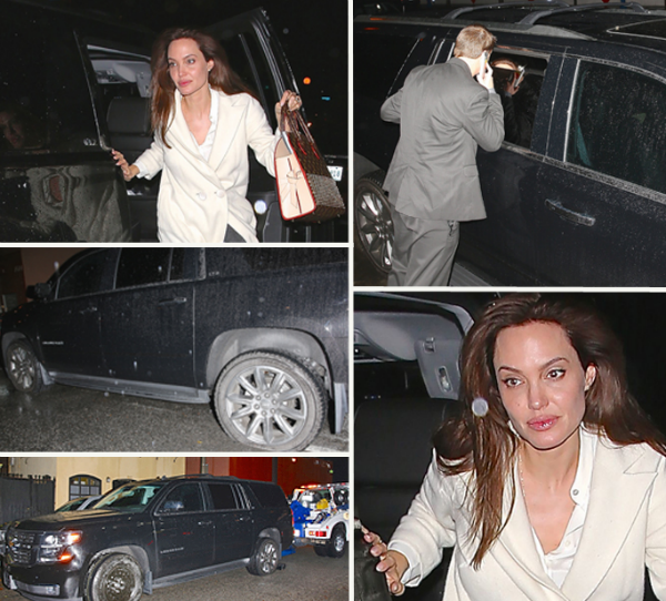 Angelina Jolie bất ngờ gặp tai nạn giao thông vì đường trơn 2