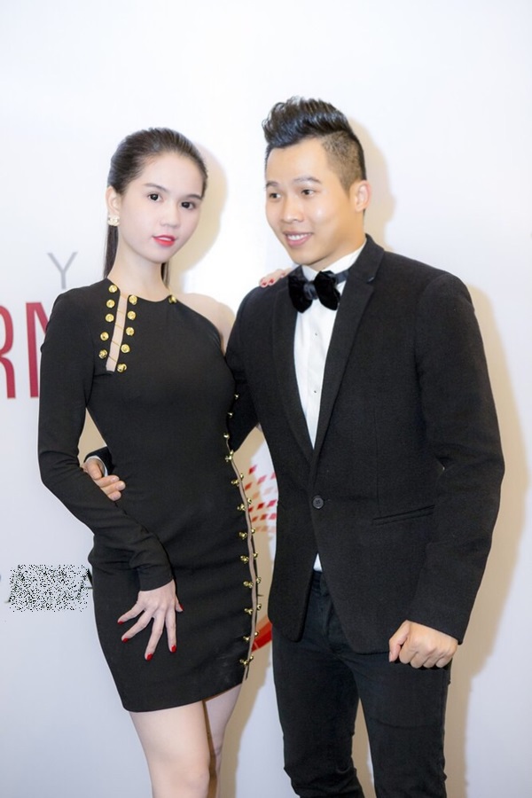 Ngọc Trinh gợi cảm với váy đen sành điệu tại Malaysia 1