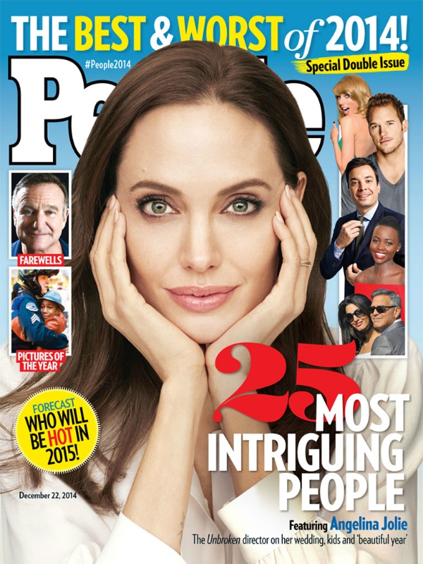 Angelina Jolie tự hào vì năm 2014 đầy hạnh phúc 1