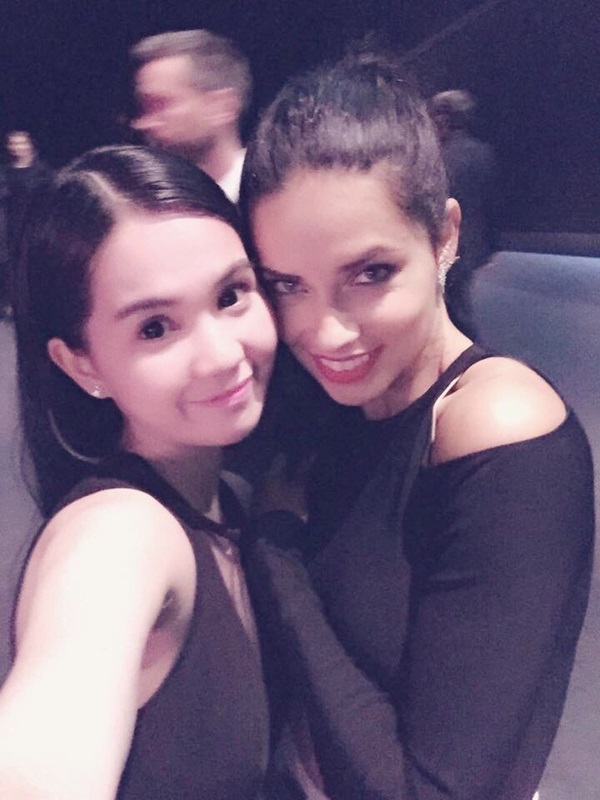 Ngọc Trinh khoe ngồi ghế VIP xem Victoria's Secret 8