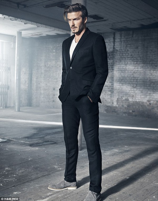 David Beckham đẹp lạnh lùng trong bộ ảnh mới 3