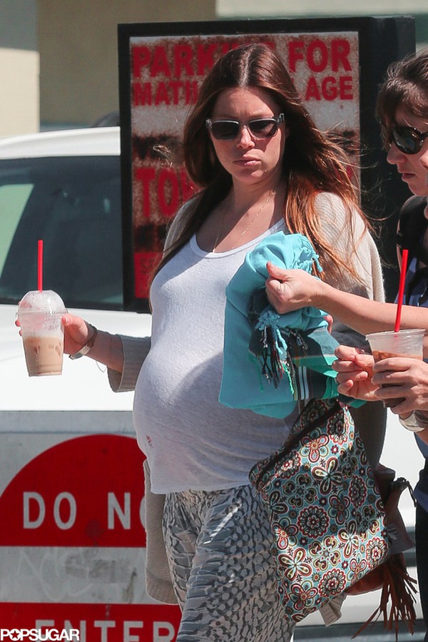 Jessica Biel béo ú khi mang thai
