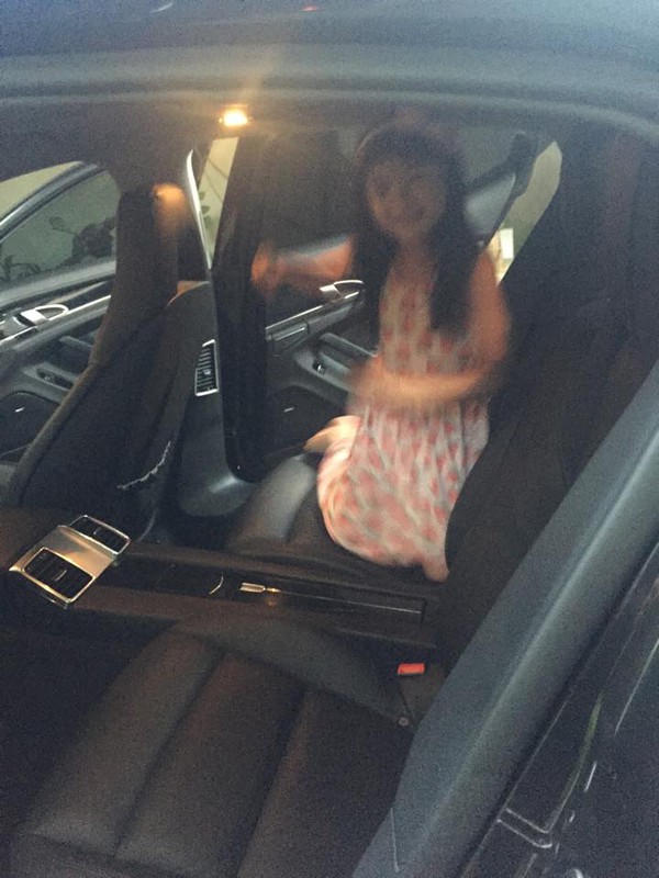 Bảo Sơn tặng xe cho con gái