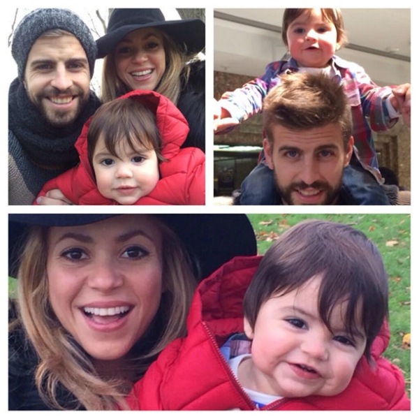 Gia đình hạnh phúc Shakira