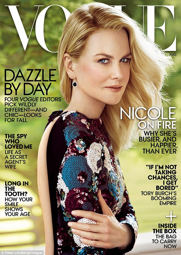 Nicole Kidman trên Vogue