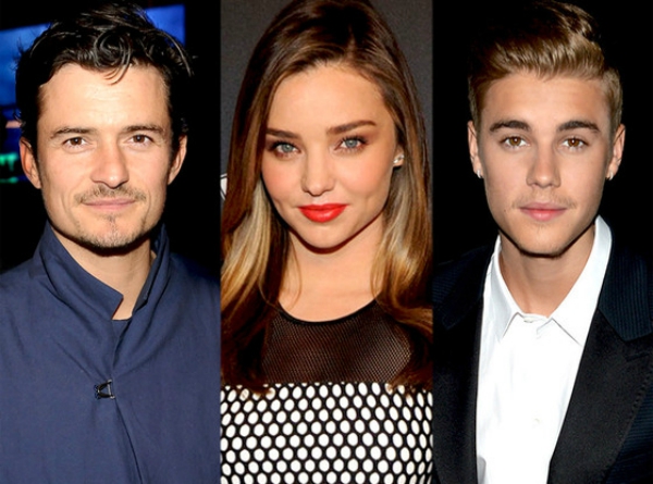 Miranda Kerr ly hôn Orlando Bloom, Justin Bieber