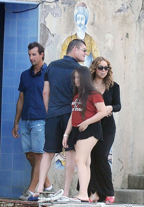 mariah Carey du ngoạn cùng James packer