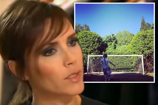 Victoria Beckham thất vọng vì con gái yêu bóng đá