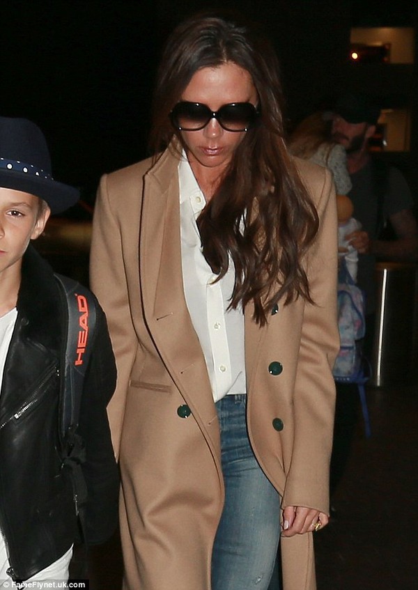 Victoria Beckham và con gái Harper