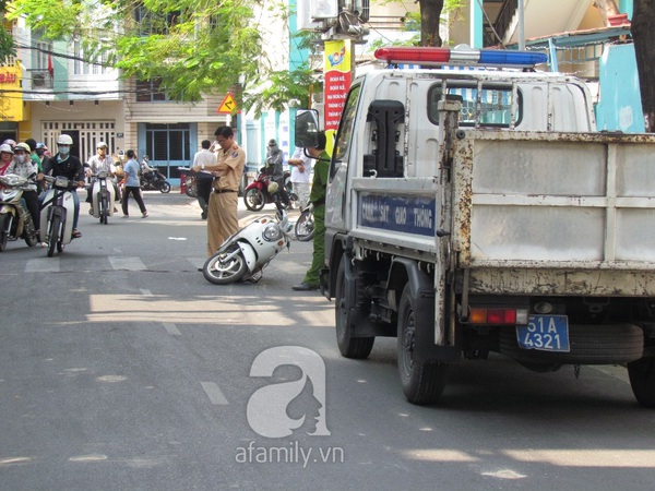 Nữ xế hộp gây tai nạn liên hoàn rồi bỏ chạy 3