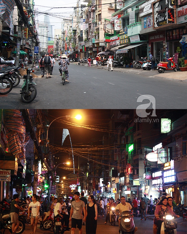 Sự khác nhau thú vị của Sài Gòn ngày và đêm 4