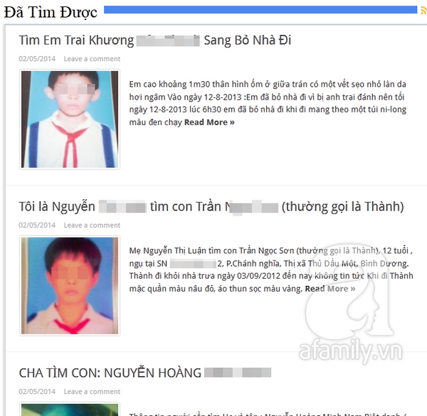 Sự thật bàng hoàng phía sau những mẩu tin tìm trẻ em mất tích 3